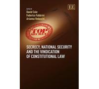 Federico Fabbri Secrecy, National Security and the Vindicatio (Copertina rigida)