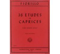 Federico Fiorillo: 36 Studies Or Caprices. For Violino