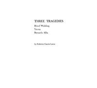 Federico Garc Ia Lorca Three Tragedies (Copertina rigida)