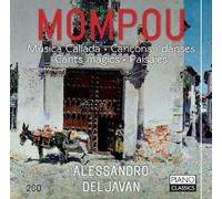 Federico Mompou Mompou: Música Callada/Cançons I Danses/Cants Magics/Paisaj (CD)