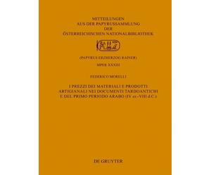 Federico Morell I Prezzi Dei Materiali E Prodotti Artigianali (Copertina rigida)