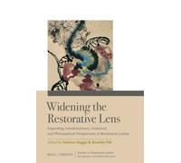 Federico Reggio Widening the Restorative Lens (Copertina rigida)