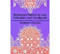 Federico Vinciolo Renaissance Patterns for Lace and Embroidery (Tascabile)