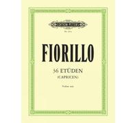 Federigo Fiorillo Walther 36 Etudes (Caprices) for Violin (Edition (Tascabile)