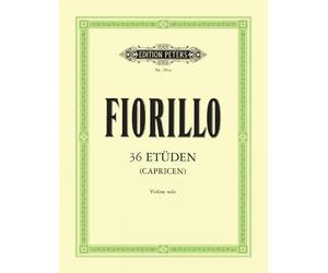 Federigo Fiorillo Walther 36 Etudes (Caprices) for Violin (Edition (Tascabile)