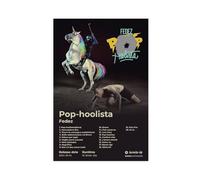 Fedez - Poster artistico hip hop, album musicale pop hoolista, cover tracklist, elegante rapper, cantante, fan, regalo, decorazione per camera da letto, decorazione da parete per soggiorno e camera da