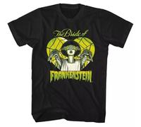 feDFasr Universal Monsters The Bride of Frankenstein in Heart Men's T Shirt