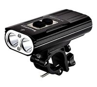 FEDIGHT FD38S USB Faro della bici ricaricabile, Due XM-LED LED 1870 lumen, impermeabile Super Bright Bicycle Light, Semplice assemblaggio e smontaggio