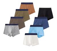 FedMois Boxer Bambino Intimo Mutande Mutandine Cotone Confezione da 8, Multicolore, 2-3 Anni