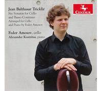 Fedor Amosov Tricklir: Six Cello Sonatas (CD)