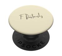 Fëdor Dostoevskij Firma Vintage Letteratura Russa Amante PopSockets PopGrip Adesivo
