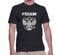 Fedor The Last Emperor Emelianenko Mens T Shirt Custom Tee Shirt Size XL