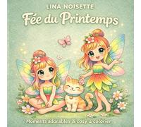 Fée de Printemps: Moments adorables & cosy à colorier