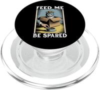 Feed Me Be Spared - Gatto divertente per amanti del gatto PopSockets PopGrip per MagSafe