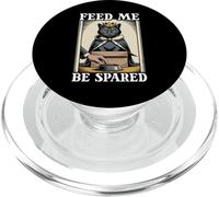 Feed Me Be Spared - Gatto divertente per amanti del gatto PopSockets PopGrip per MagSafe