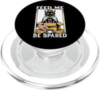 Feed Me Be Spared - Gatto divertente per amanti del gatto PopSockets PopGrip per MagSafe