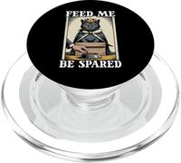 Feed Me Be Spared - Gatto in scatola PopSockets PopGrip per MagSafe