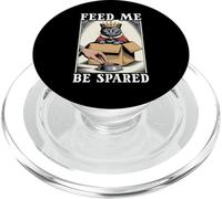 Feed Me Be Spared - Gatto in scatola PopSockets PopGrip per MagSafe