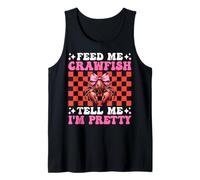 Feed Me Crawfish Dimmi Io Sono Pretty Gamberi Ragazza Mamma Canotta
