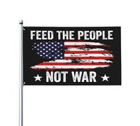 Feed The PeopleWar flag Anti 47 Protest 3x5 Fd Banner Garden Yard Outdoor Flags