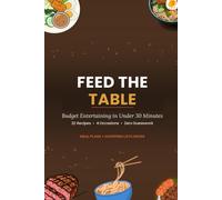 Feed The Table: Budget entertaining under 30 minutes