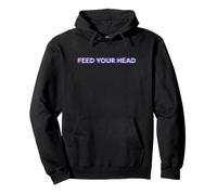 Feed Your Head Psychedelic Trip Magic Mushrooms Psilocybin Felpa con Cappuccio