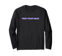 Feed Your Head Psychedelic Trip Magic Mushrooms Psilocybin Maglia a Manica