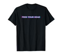 Feed Your Head Psychedelic Trip Magic Mushrooms Psilocybin Maglietta