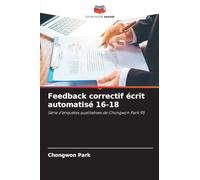 Feedback correctif écrit automatisé 16-18: Série d'enquêtes qualitatives de Chongwon Park 95