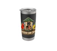FEEDER CAM CREW Birdwatching Mangiatoia con Camera Bicchiere termico in acciaio inox doppia parete