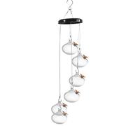 Feeder Hummingbird, Drinking Wind Chime, Hummingbird Drinking Feeder, Set di 6 Feeder Bird, Easy Filling Bird Feeder, Easy Filling and Cleaning Hummingbird Feeder for Patio and Balcony