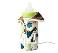 Feeding Bottle Cover - Milk Warmer Sleeve, Digital Temperature Display