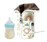 Feeding Bottle Cover - Milk Warmer Sleeve, Digital Temperature Display