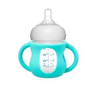 Feeding Bottle Handle, Silicone Grip Sleeve, Child Bottle Holder, Easy Grip Milk Container Accessory for Kids Nursing Feeding Breast Milk Formula Transition Home Travel Care Use Training
