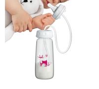 Feeding Bottle - Non Slip Milk Cup, Portable Nipple Straw