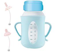 Feeding Bottle Sleeve, Silicone Bottle Case, Protective Bottle Sleeve, Food-Grade Bottle Cover, Anti-Break Bottle Sleeve, Travel Bottle Sleeve for 160ml Bottle