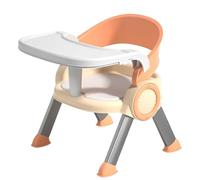 Feeding Chair, Booster Seat Table, Multifunctional Kids Sturdy and Dining Seat, Lightweight Portable Game Stool for Camping, Lawn, Beach, Travel, 15.16x13.39x12.99 inches