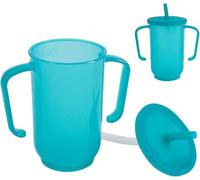 Feeding Cup Patient Drink Cup with Straw Lid 400ML Sippy Cup for Adults Easy Drink Cup Feeder Water Diet Feeding Cups for the Elderly and Disabled Professional process