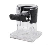 Feegow Base professionale per fresatrice compatibile con macchine per tagliare il legno RT0701C WU601 in plastica trasparente e struttura in metallo con accessori di montaggio