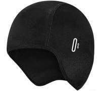 Feegow Cappello invernale termico in pile termico antivento | Design con slot per occhiali, pile antivento, calore 0-10 °C, protezione per le orecchie, uso in bicicletta e corsa