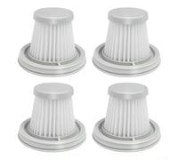 Feegow Confezione da 4 filtri di ricambio Fanttik serie V8 per Slim V8 Apex, Slim V8 Mate, V8 Apex, V8 Mate, Slim V10 Mate Cordless, ricambio per aspirapolvere