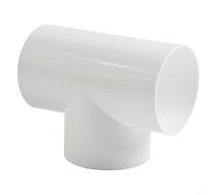 Feegow Connettore splitter T/Y in ABS, 100 mm, per tubo di ventilazione della ventola di aspirazione, divisore del flusso d'aria a prova di perdite, per uso domestico e commerciale per sistemi HVAC