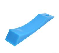 Feegow Cuneo in silicone per bilancieri, rampa di carico antiscivolo con design a grana inferiore per uno scarico sicuro ed efficiente della piastra in palestra e allenamento a casa (blu)