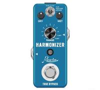 Feegow L94L95N5GKEW680GC47T - Pedale Armonizzatore per Chitarra Digitale True Bypass, Blue