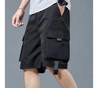Feegow Pantaloncini Cargo Uomo Multi-Tasche Loose Fit | Design multi-tasche, vestibilità larga, ideale per manuale, estivo, pratico