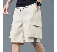 Feegow Pantaloncini Cargo Uomo Multi-Tasche Loose Fit | Design multi-tasche, vestibilità larga, ideale per manuale, estivo, pratico
