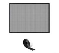 Feegow Paravento in PVC - Copertura in rete per camino, copertura sicura per parascintille, pannello singolo in rete per caminetto (73,7 x 101,6 cm)