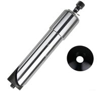 Feegow Prolunga forcella anteriore 28,6 mm adattatore tubo sterzo argento | Lega di alluminio leggera, resistente alla ruggine, finitura argentata, adatta a forcelle da 22,2 mm