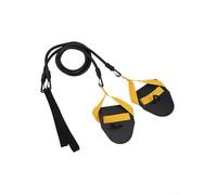 Feegow Set di fasce di resistenza per allenamento e nuoto, con pagaie staccabili, in TPE ad alta elasticità, per migliorare la tecnica della parte superiore del corpo, in palestra, casa, ufficio