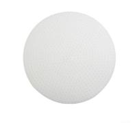 Feegow Tappetino in silicone per cuociriso a prova di bruciatura, 30 cm, resistente al calore, per uso commerciale, controllo del vapore, riutilizzabile, non rivestimento, bianco bruciante